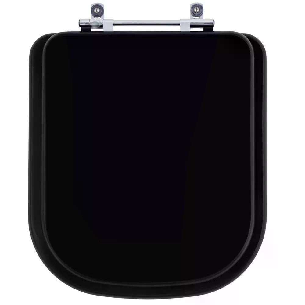 Assento Sanitário Misti Preto Para Vaso Icasa