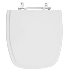 Assento Sanitario Poliester Avant Plus Cinza Platina para vaso Incepa