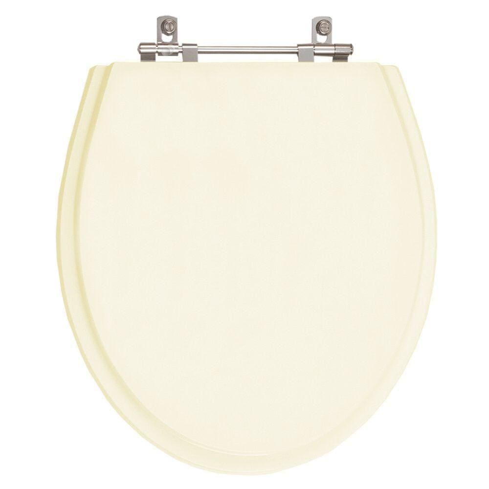 Assento Sanitario Poliester Ritz Creme Para vaso Deca