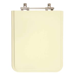 Assento Sanitario Poliester Square Bone (Bege) para vaso Incepa