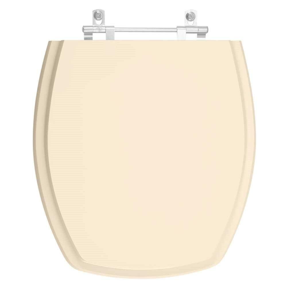 Assento Sanitario Poliester Thema Pêssego Rosa Shell para vaso Incepa