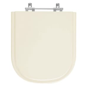 Assento Sanitario Poliester Vogue Plus Creme (bege claro) para vaso Deca