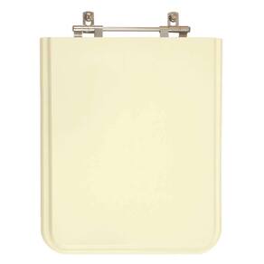 Assento Sanitario Poliester Square Bone (Bege) para vaso Incepa