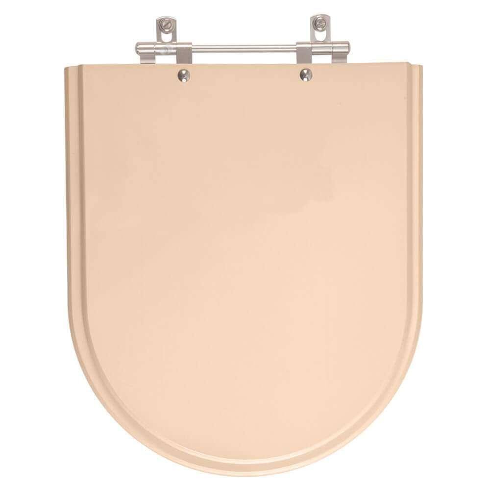 Assento Sanitário Carrara Rosa Floral para vaso Deca
