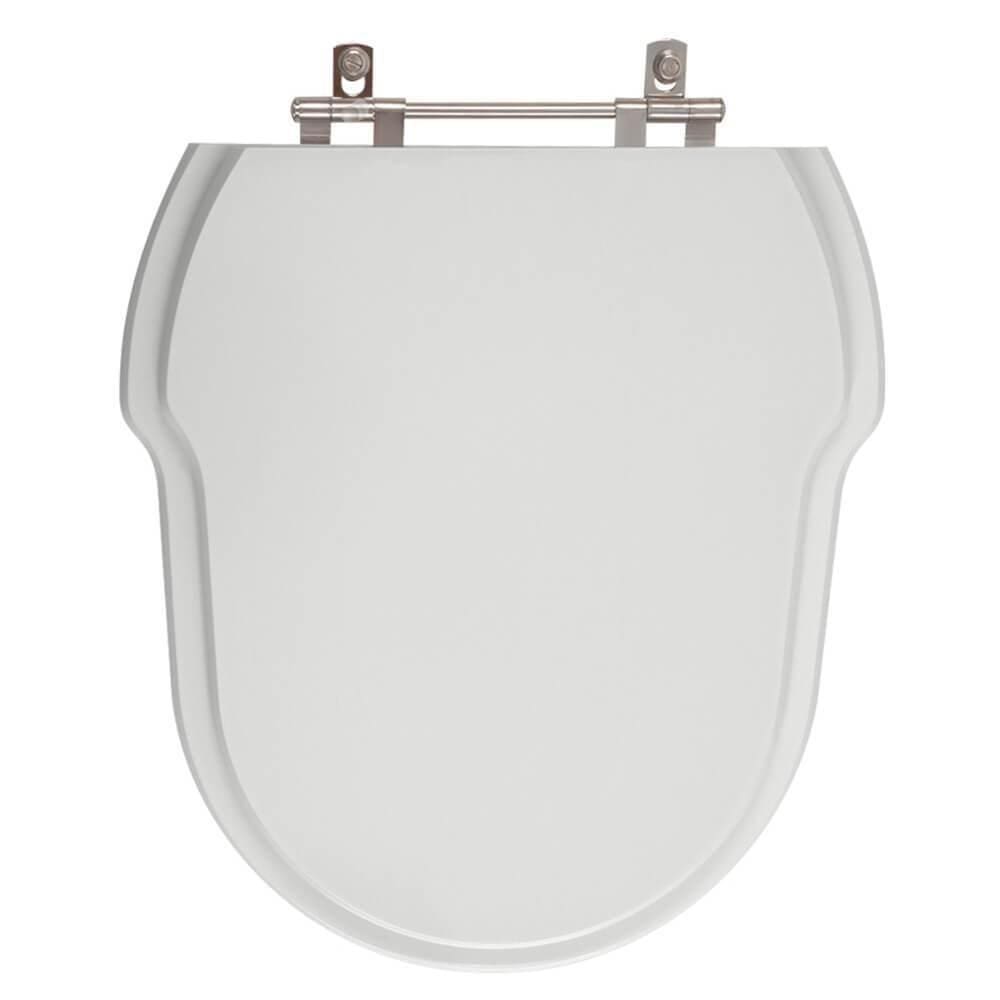 Assento Sanitário Hampton Cinza Platina para vaso Incepa