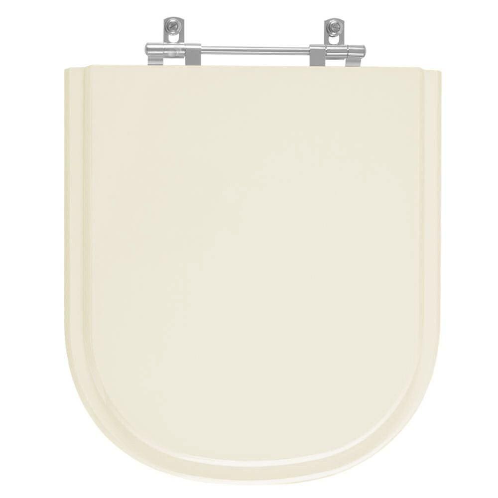 Assento Sanitário Laqueado Vogue Plus Creme para vaso Deca