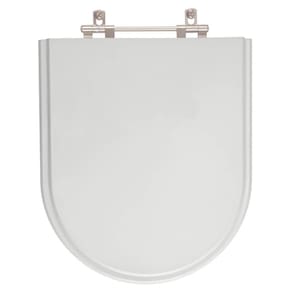 Assento Sanitário Nuova Cinza Real para vaso Deca