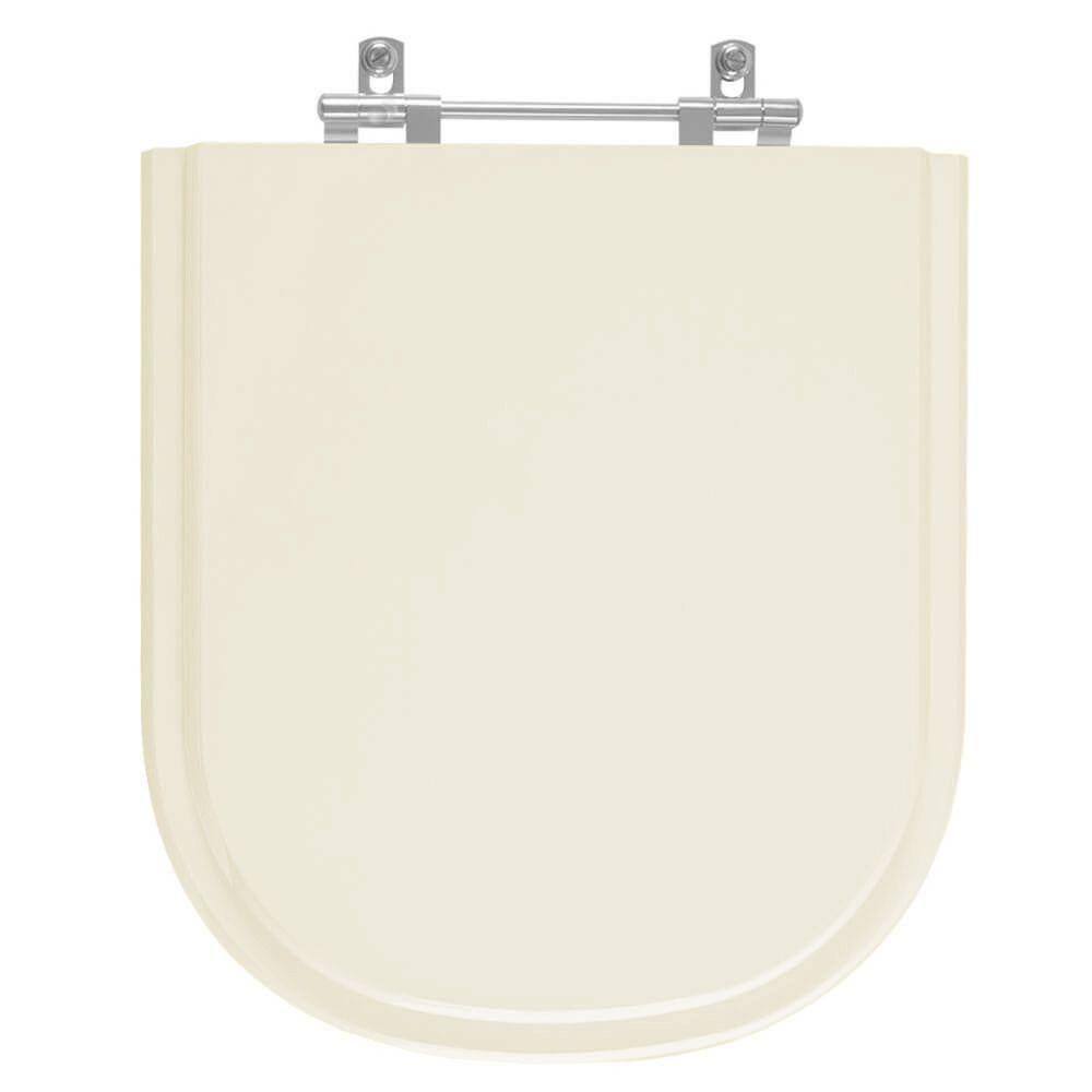 Assento Sanitário Laqueado Vogue Plus Creme para vaso Deca