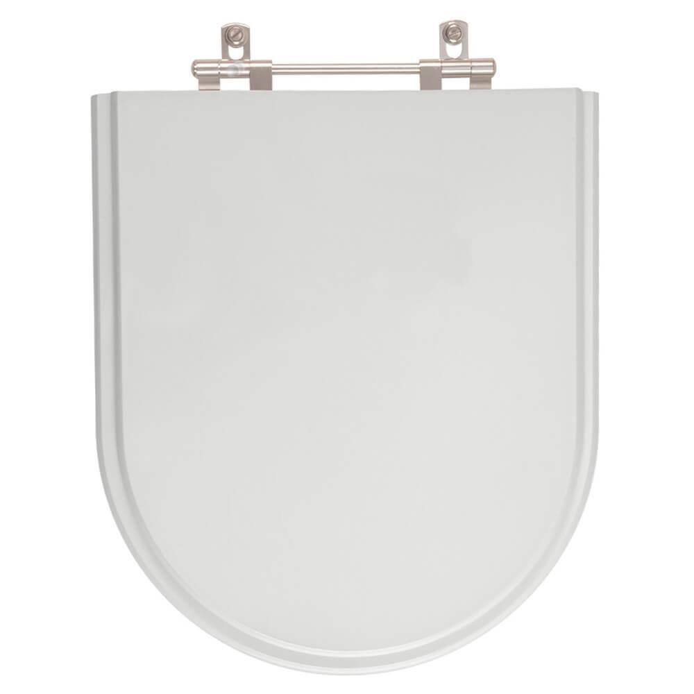 Tampa de Vaso Carrara Cinza Real para Bacia Deca 6lpf