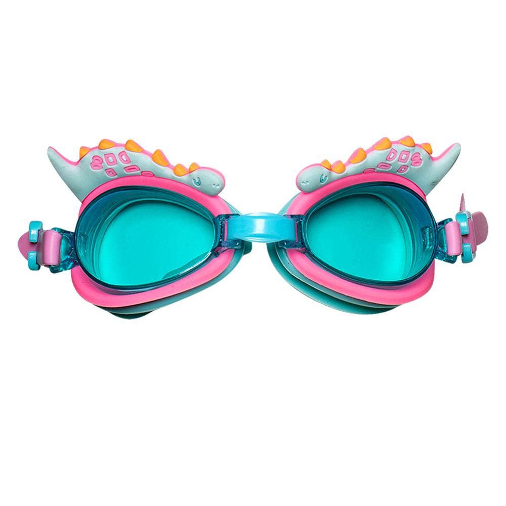 Óculos de Natação Infantil Dino Love Rosa Tip Top
