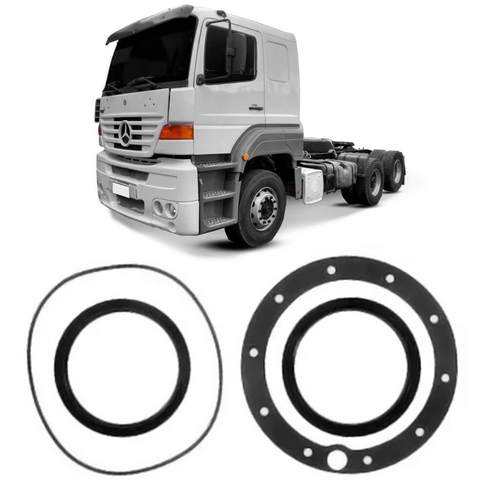Kit Retentor Roda MB1938 OM457 98 a 2005 Tras Corteco 56005K
