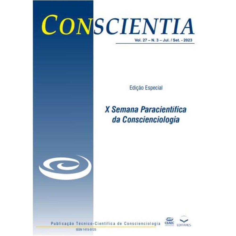 Conscientia: VOL. 27 ? N. 3 ? JUL. / SET. - 2023