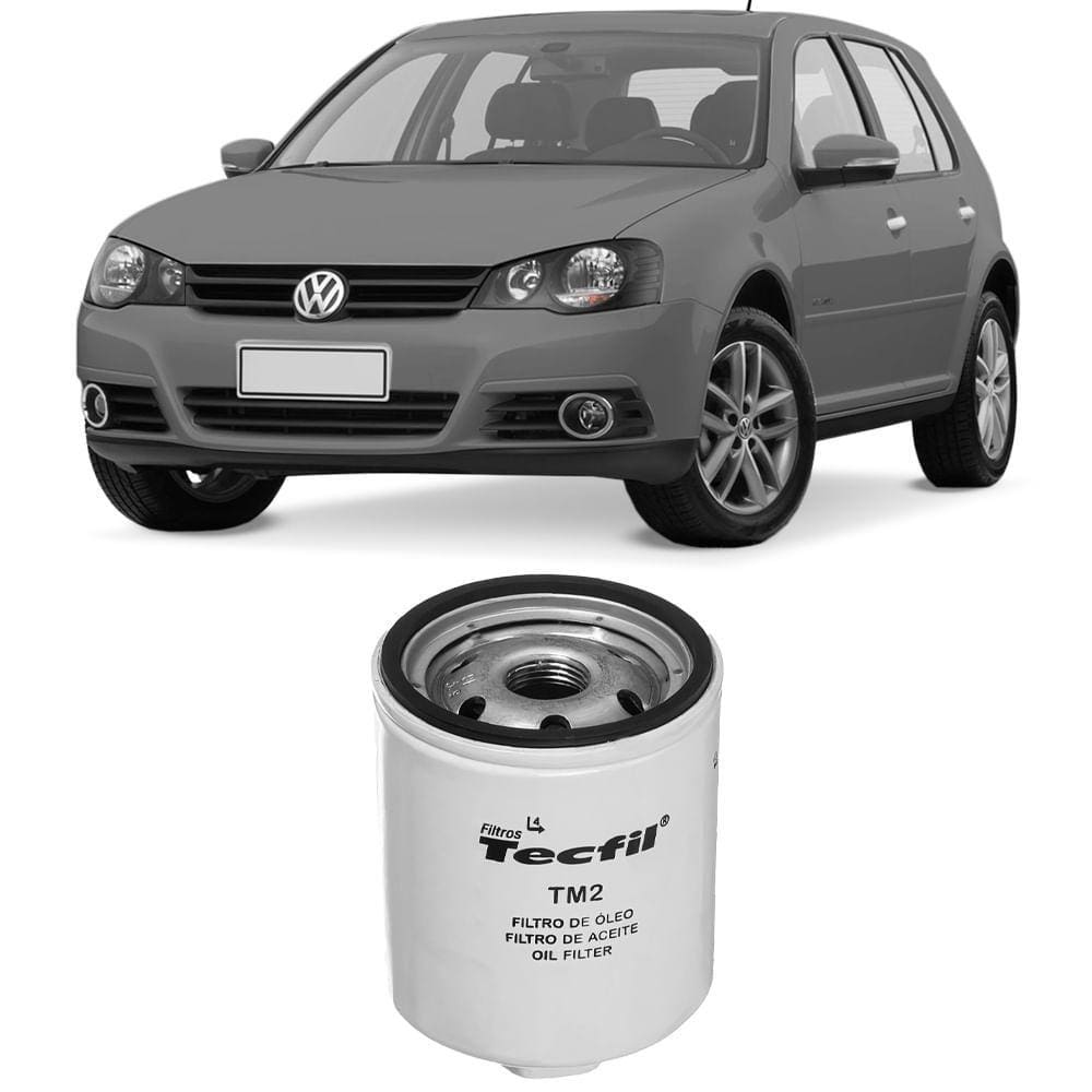 Filtro Óleo Volkswagen Golf 2.0 2011 A 2014 Psl34mp Tecfil