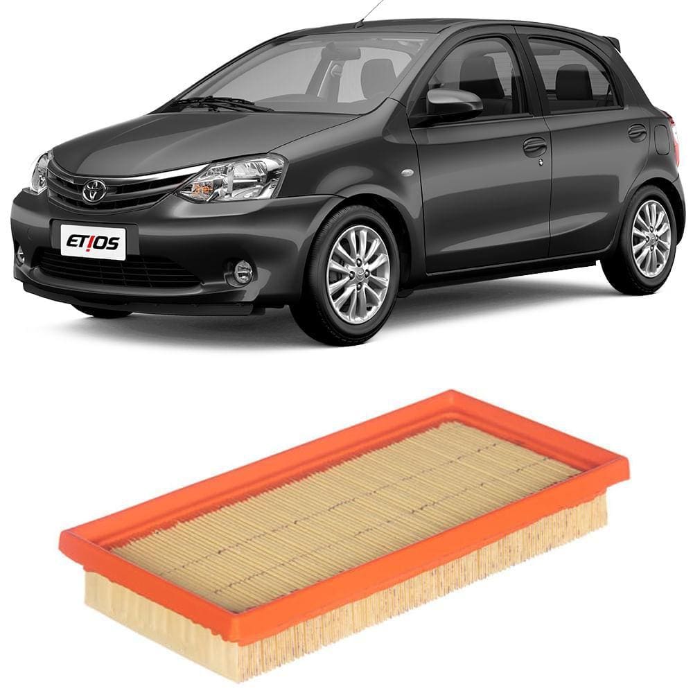 Filtro Ar Toyota Etios Yaris 2016 A 2019 Tecfil Arl2207