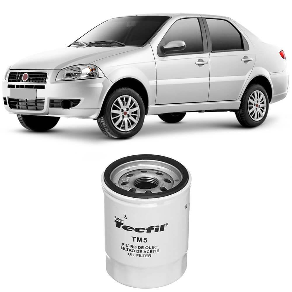 Filtro Óleo Fiat Siena 2007 A 2016 Tecfil - Psl55m