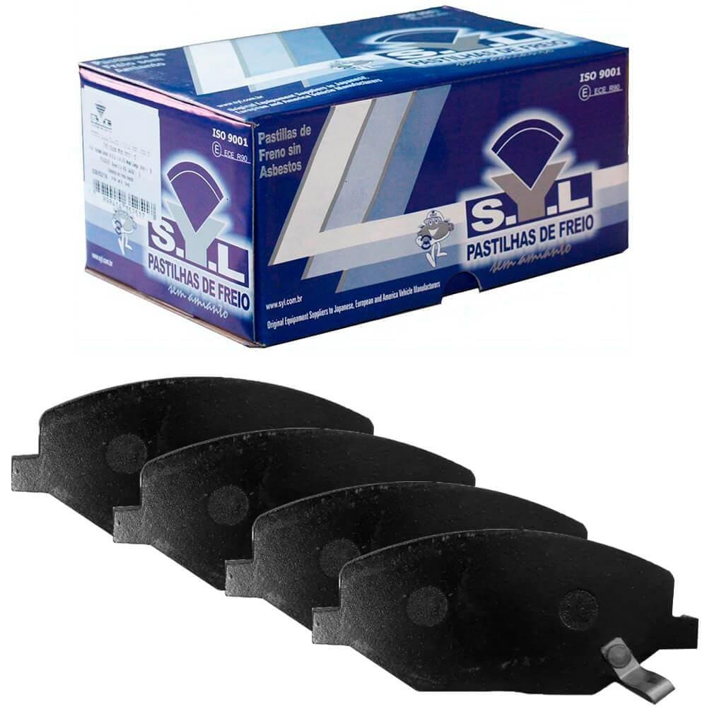 Kit Pastilha Freio Elantra Santa Fé 12/21 Dianteira Mando