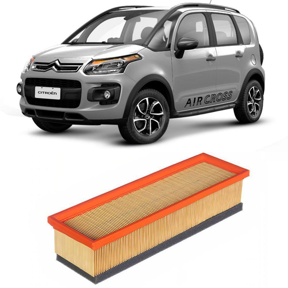 Filtro Ar C3 C4 Air Cross Berlingo 2001 A 2021 Tecfil