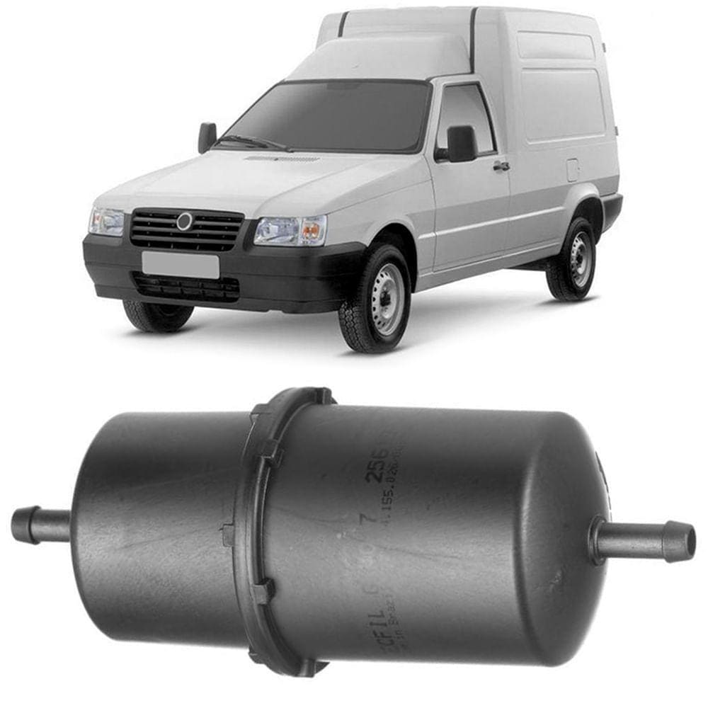 Filtro Combustível Fiat Fiorino 93 A 2013 Tecfil