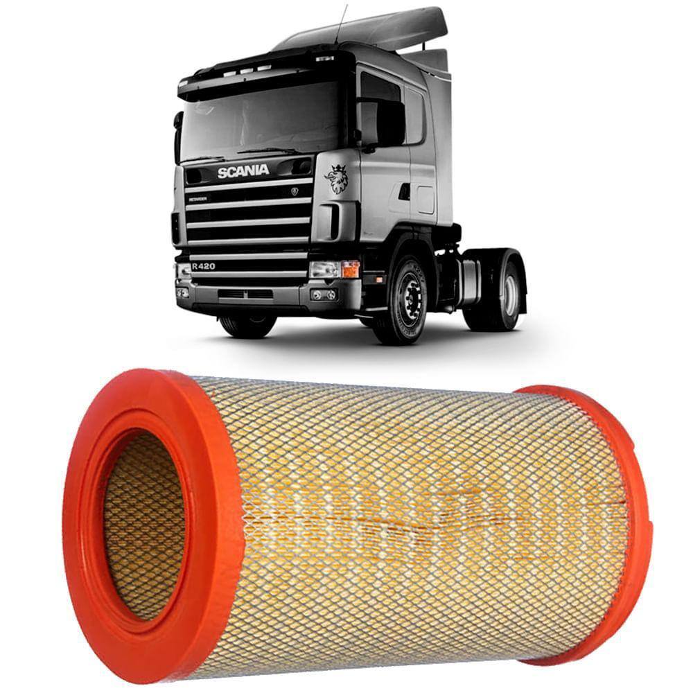 Filtro Ar Scania Serie R 2005 A 2017 Tecfil Ars1189