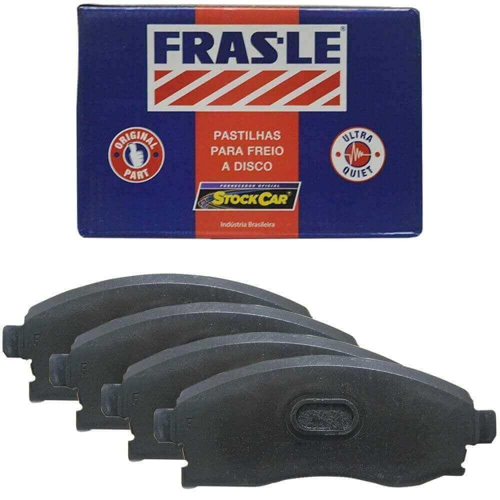 Kit Pastilha Freio Golf 2007 A 2009 Traseira Frasle