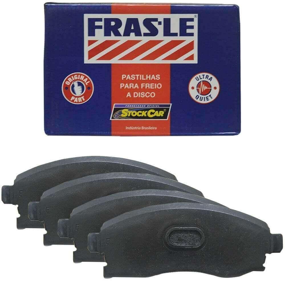 Kit Pastilha Freio New Beetle 2007 A 2010 Traseira Frasle