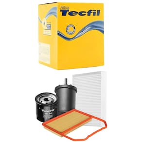 Kit Troca De Filtros Gol G7 1.0 12v Flex 2016 A 2021 Tecfil