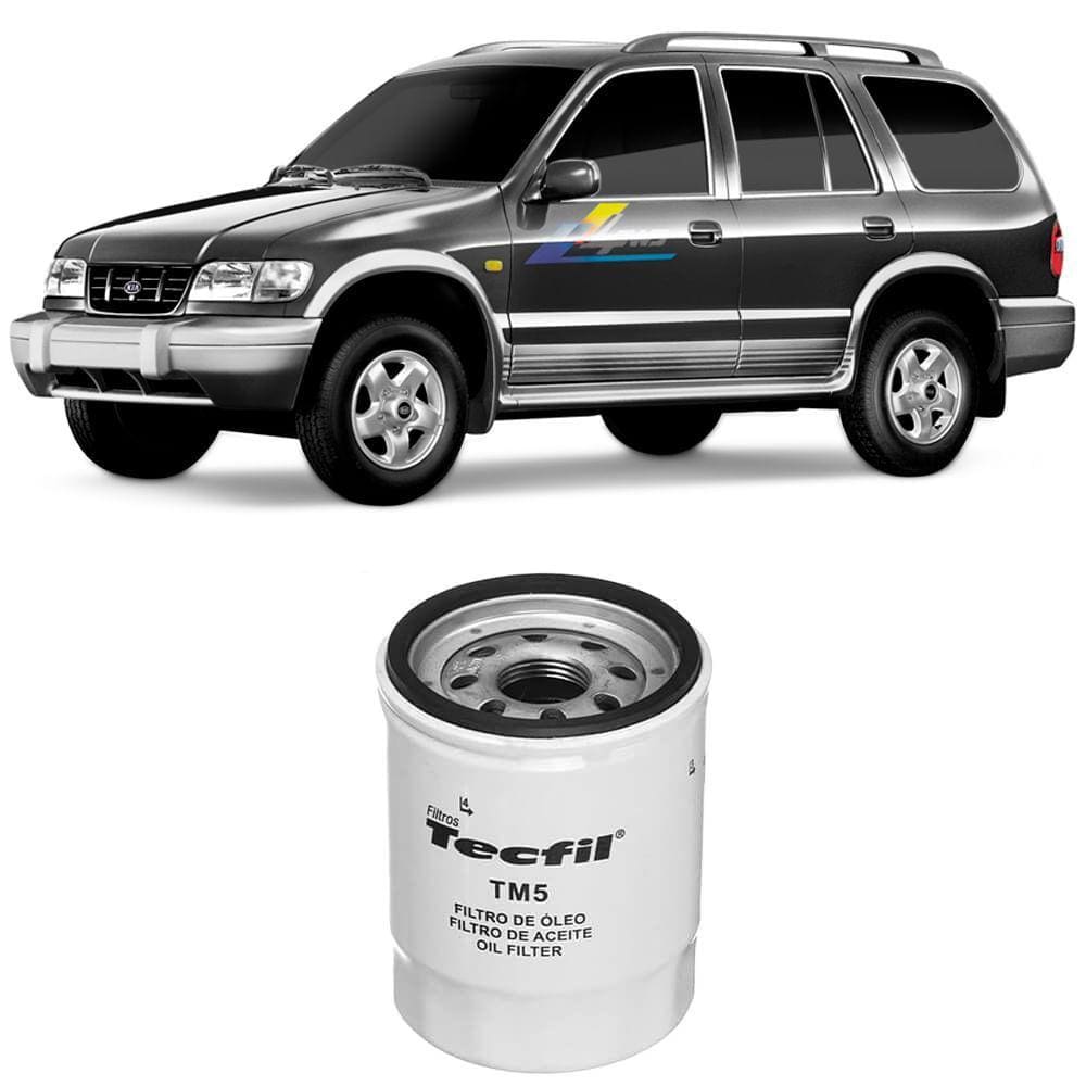 Filtro Óleo Kia Sportage 2.0 16v 96 A 2003 Tecfil - Psl55m