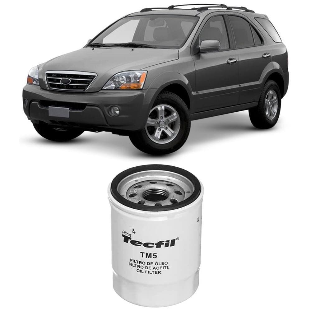 Filtro Óleo Kia Sorento 2.4 3.5 2004 A 2006 Tecfil - Psl55m