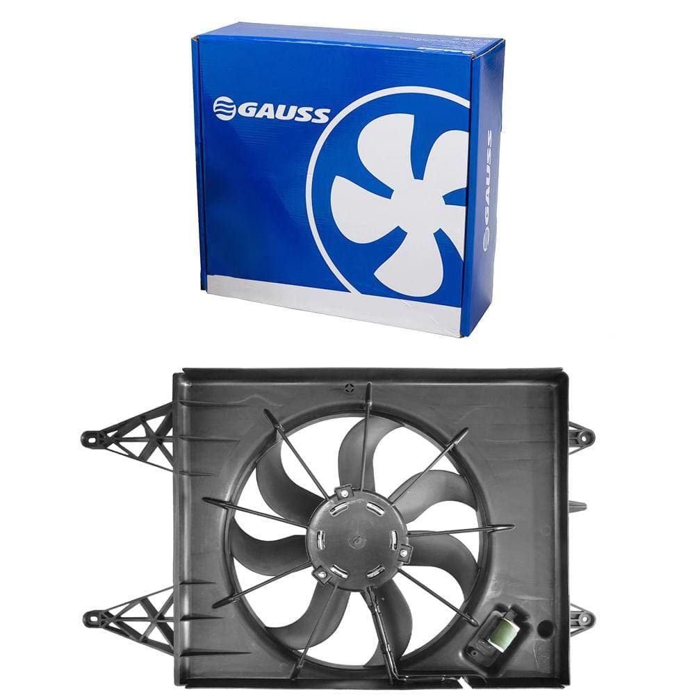 Ventoinha Radiador Gol G5 Voyage Com Ar Gauss Ge1064
