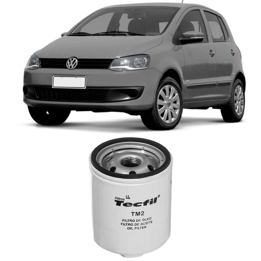 Filtro Óleo Volkswagen Fox 1.0 2009 A 2013 Psl34mp Tecfil