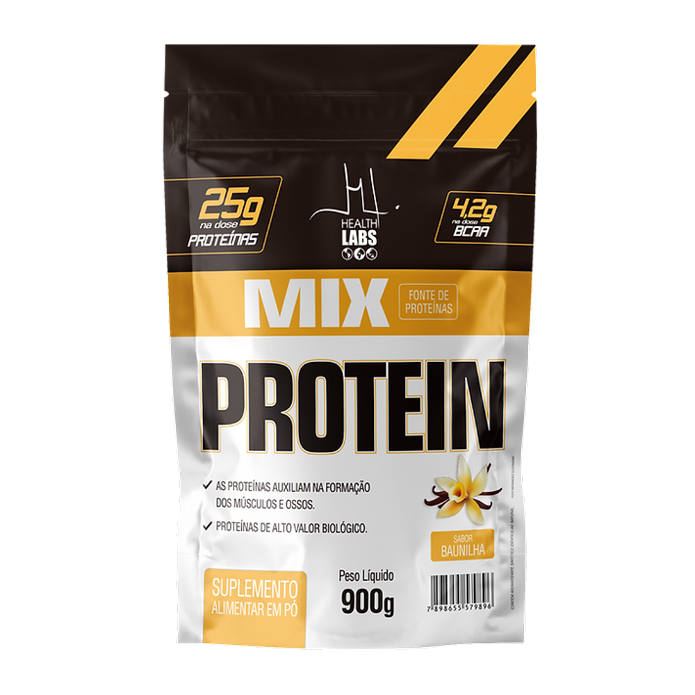 Mix Protein 900g Baunilha Refil