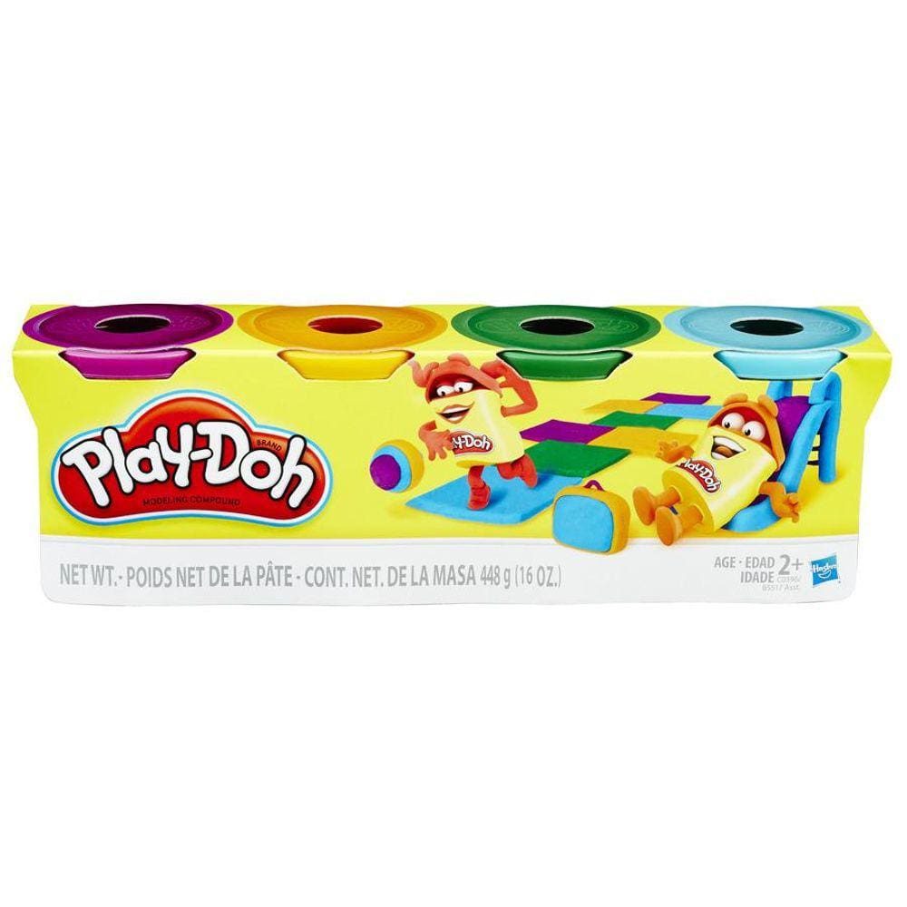 Massinha Play-Doh - 4 Potes C0396 - Hasbro
