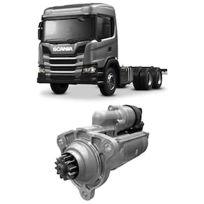 Motor Partida Arranque Scania G360 SEG Automotive 0001261105