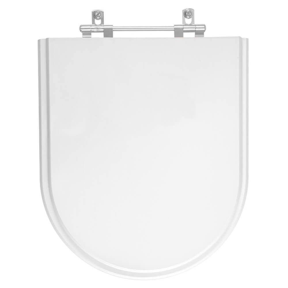 Assento Sanitário Nuova Branco Gelo para bacia Deca