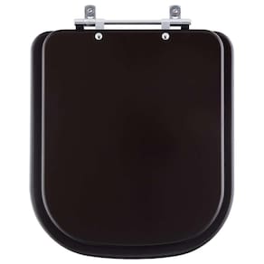 Assento Sanitário Piano Marrom Fosco Para Bacia Deca