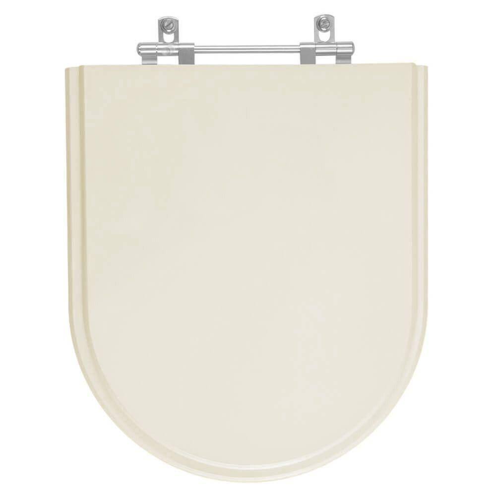 Assento Sanitário Nuova Creme (Bege Claro) para vaso Deca