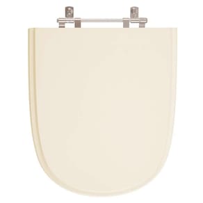 Assento Sanitário Poliester Ezedra Bone (Bege Claro) para vaso Ideal Standard