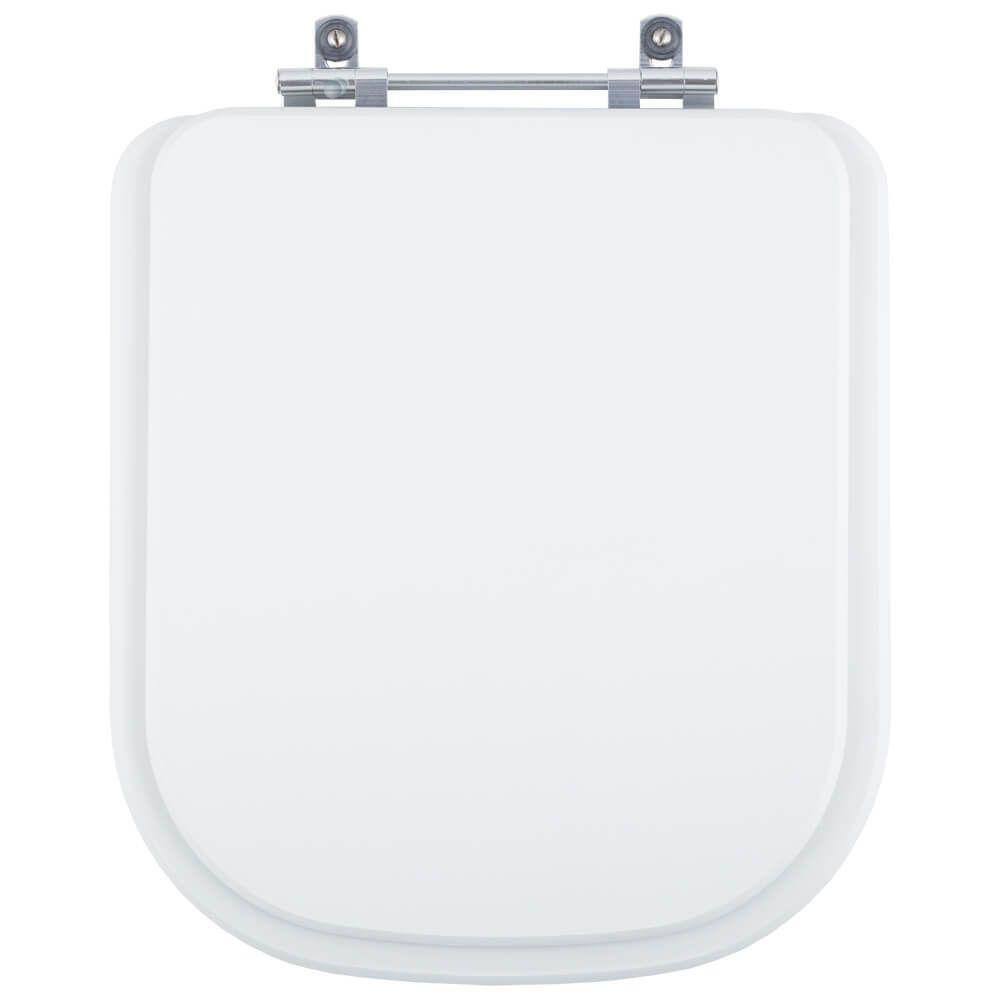 Assento Sanitário Poliéster Gap Branco para vaso Roca 1.6gpf 6lpf