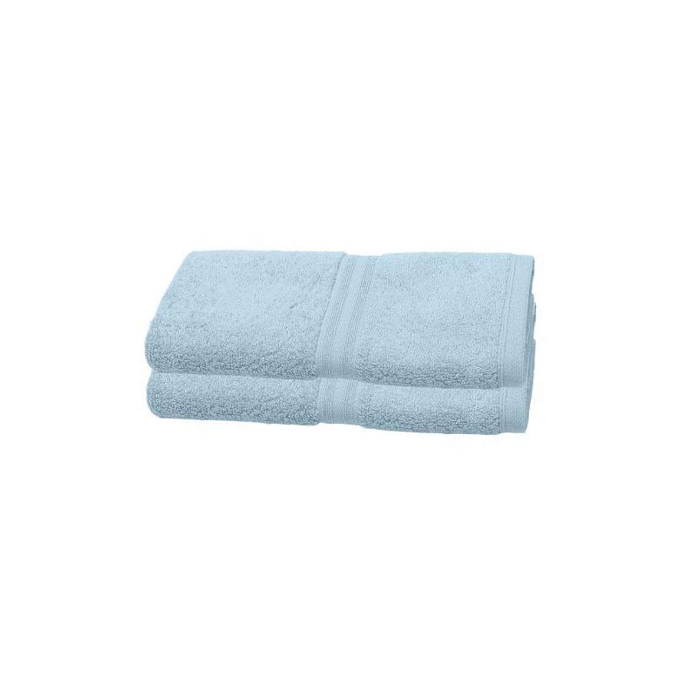 Kit 2 Toalhas De Lavabo Buettner Fio Egípcio Platine 30X50Cm