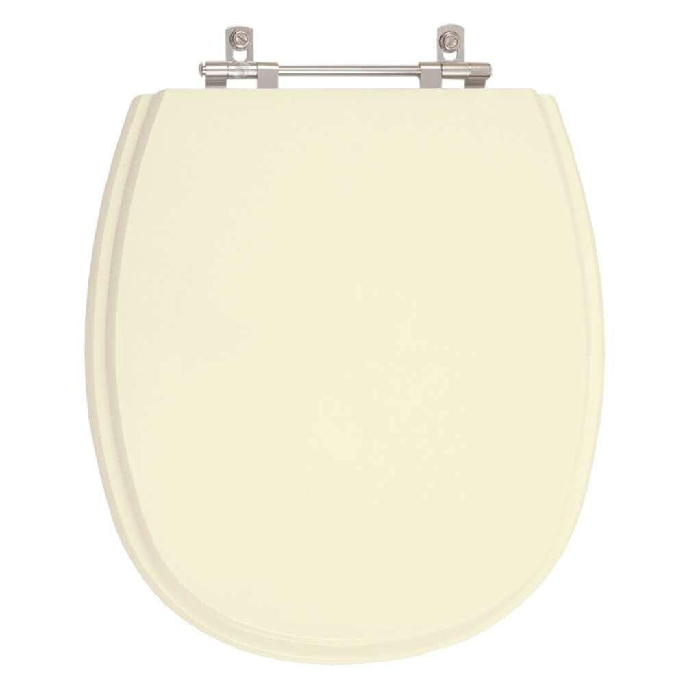 Tampa de Vaso Poliester Aspen Bege Creme para bacia Deca