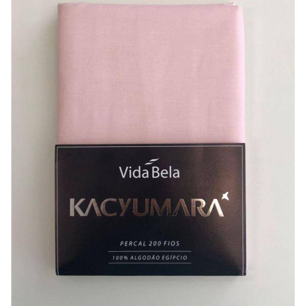Kit 2 Fronhas Vida Bela 200 Fios Lisa 50 X 70Cm Kacyumara