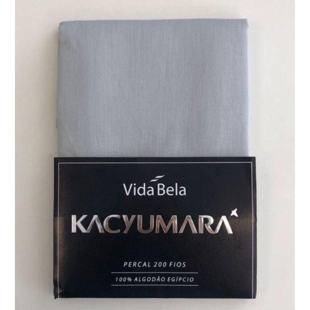 Kit 2 Fronhas Vida Bela 200 Fios Lisa 50 X 70Cm Kacyumara