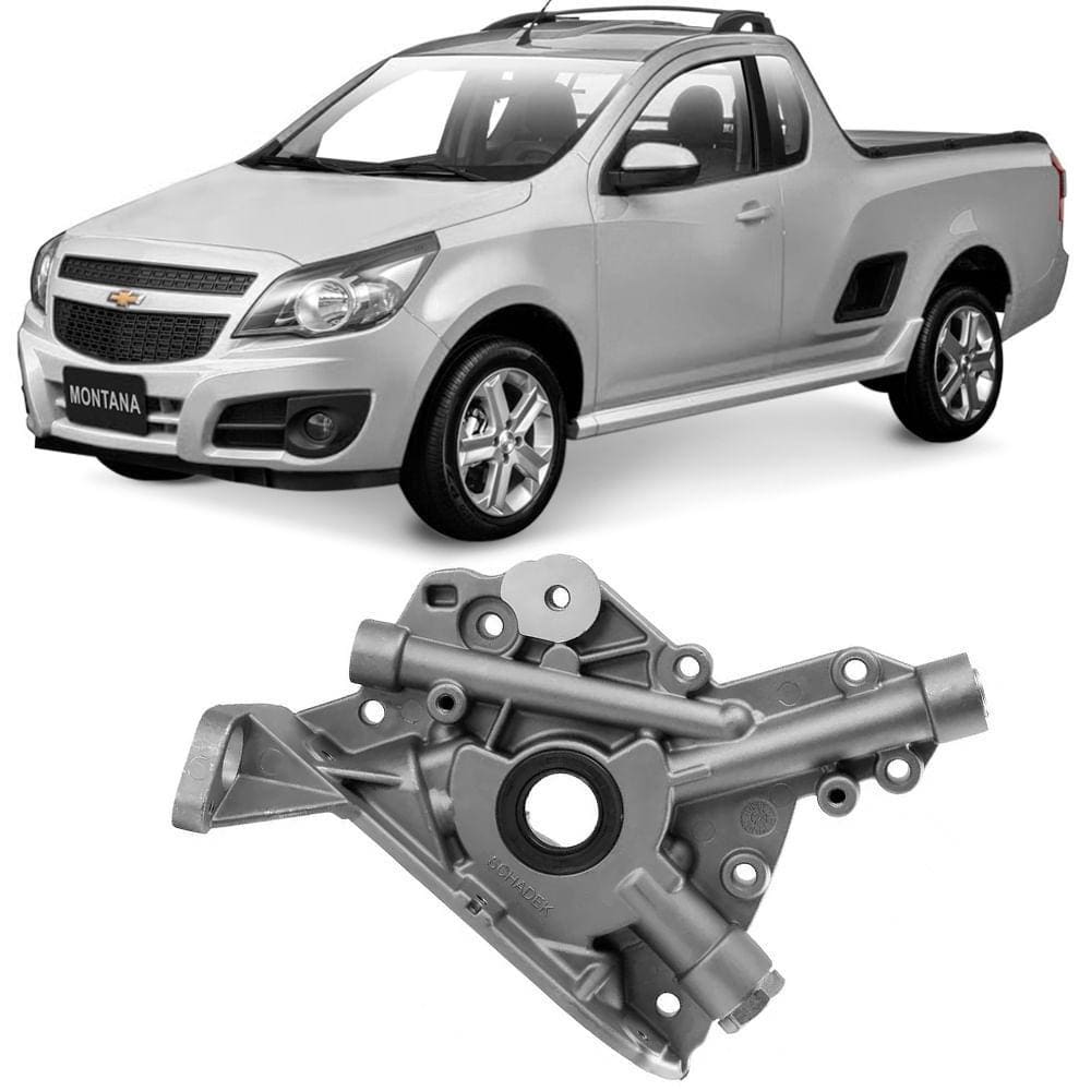 Bomba Óleo Chevrolet Montana 1.4 8v 2010 a 2018 Schadek