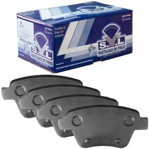 Kit Pastilha Freio Audi A3 2009 A 2012 Traseira Bosch Syl