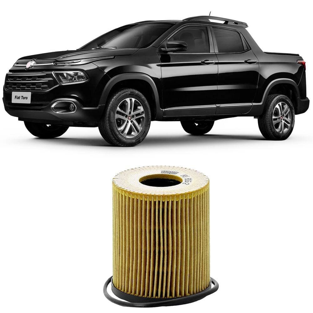 Filtro Óleo Fiat Toro 1.8 2016 A 2018 Mann