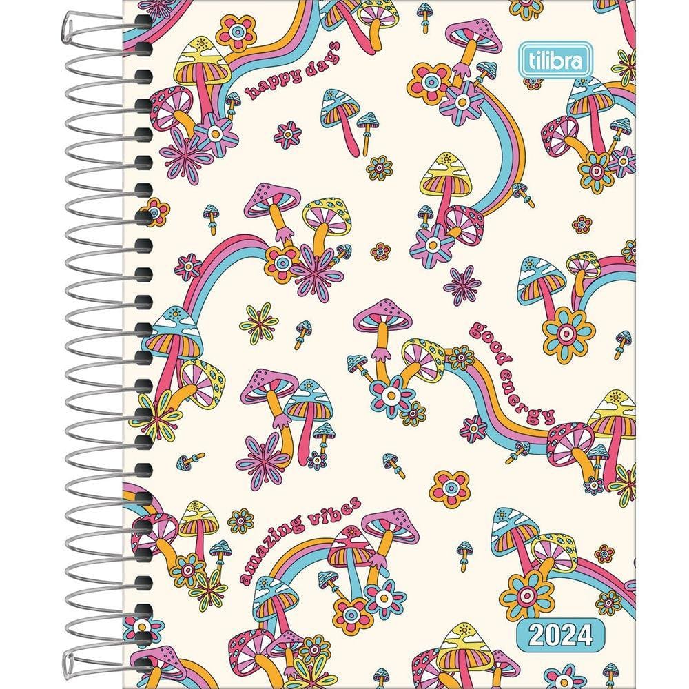 Agenda Espiral TILIBRA D+ Feminina M4 C/ 176 Folhas