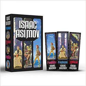 Box - Trilogia Da Fundação + 3 Marcadores