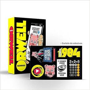 Box - Orwell +  Cartela De Adesivos