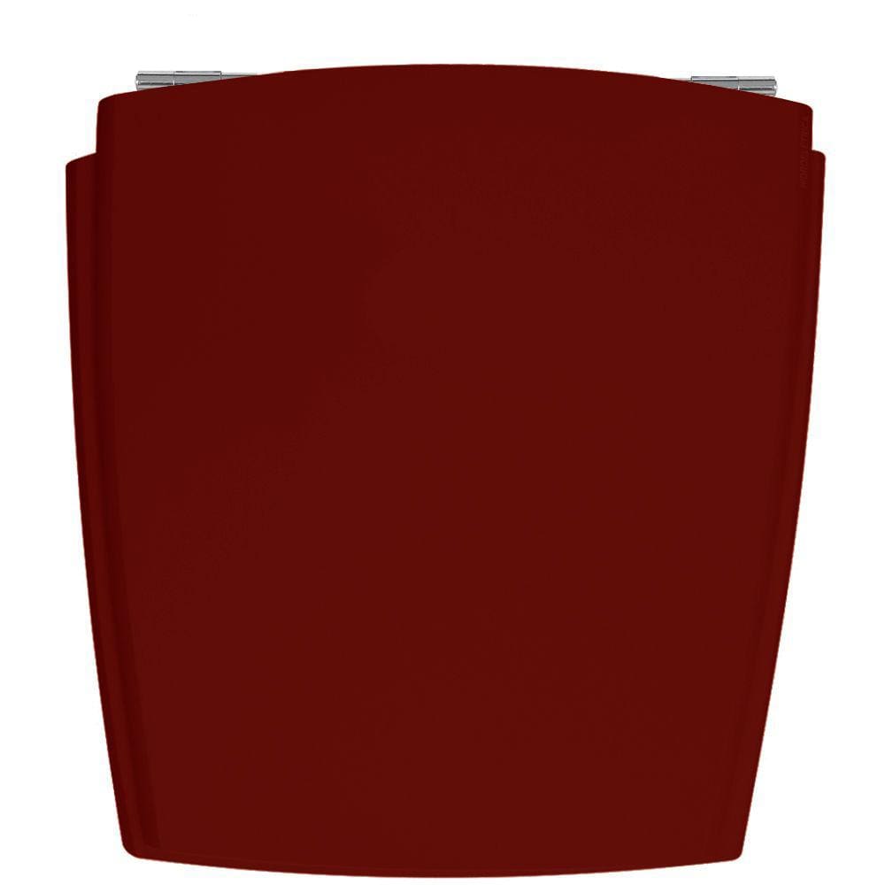 Tampa de Vaso Nuage Mogno Tampa para Vaso Incepa de Madeira Laqueada