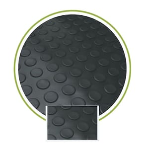 Piso Antiderrapante Em Rolo Moeda 1,30m X 1,00m Kapazi 2mm